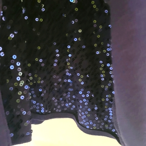 Iman Sparkley Blue Accent Sweater Large - Picture 7 of 9